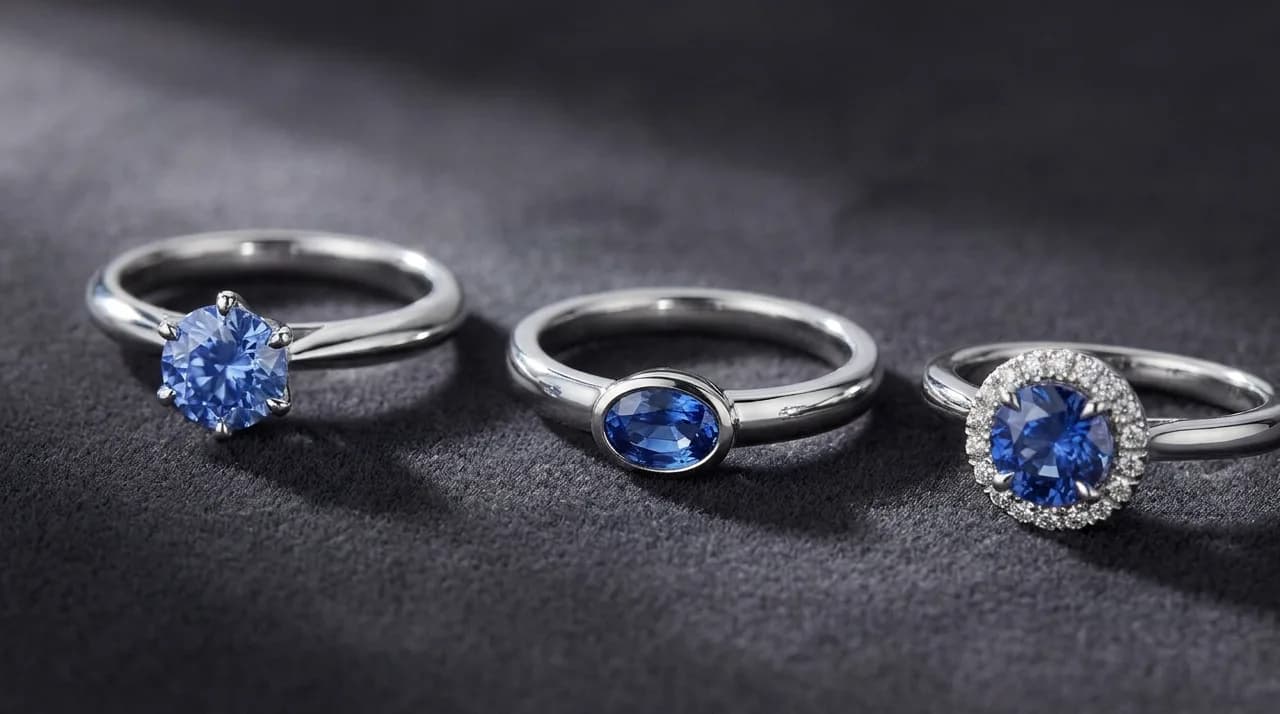 Best Setting for a Sapphire Engagement Ring