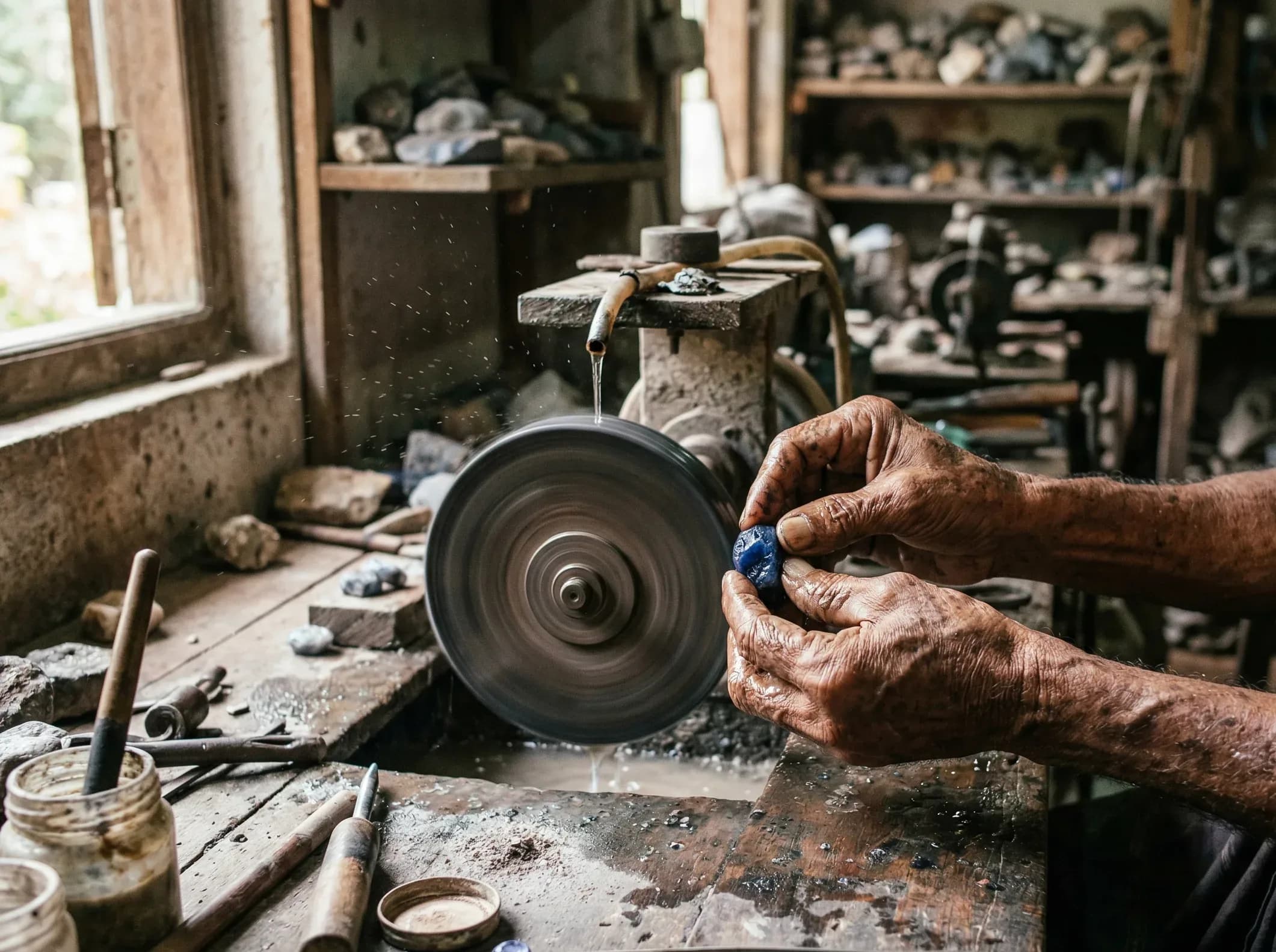 Gemstone cutting and craftsmanship
