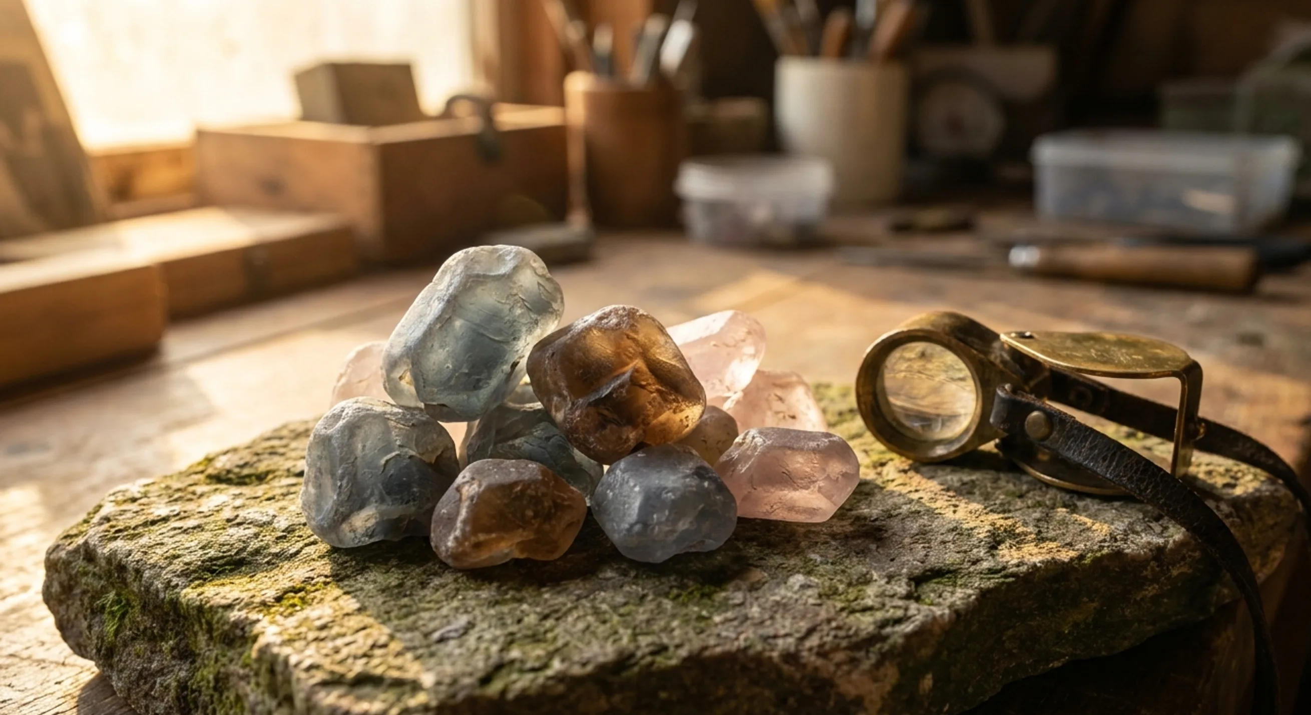 Raw Sapphire: How to Identify Rough Ceylon Stones