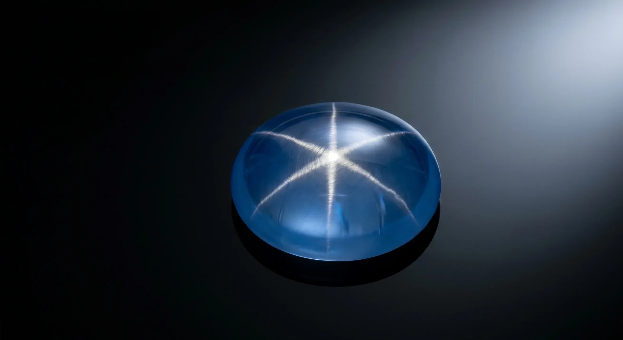 Star Sapphire from Sri Lanka: How the Six-Rayed Star Forms